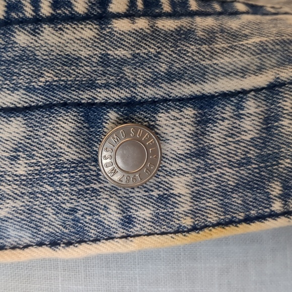 Acid Washed "Denim" Jacket - Picture 3 of 6